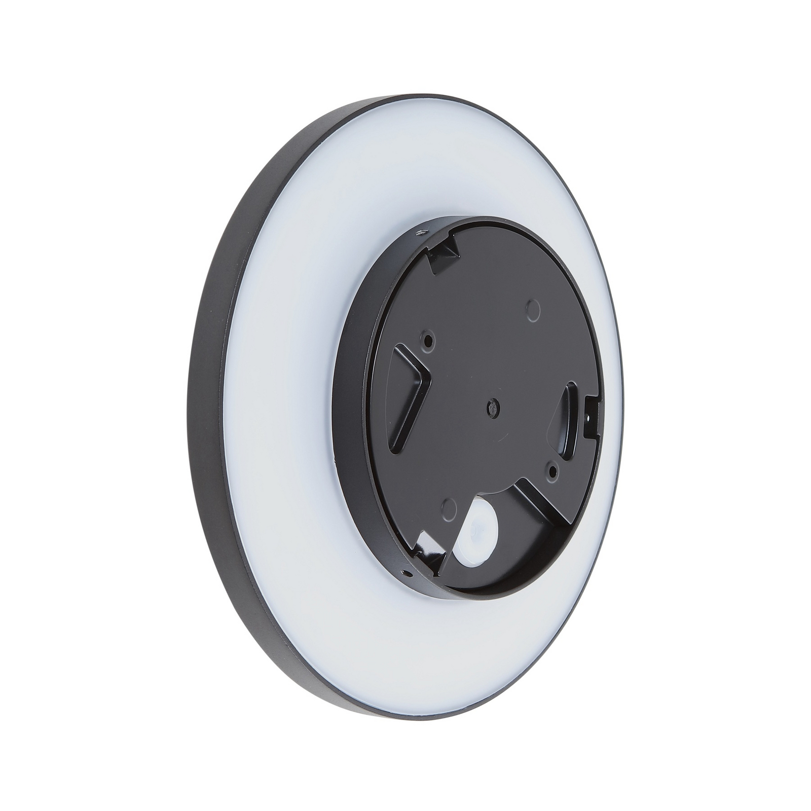 Lucande LED buiten wandlamp Kayana, zwart, aluminium, 24 cm